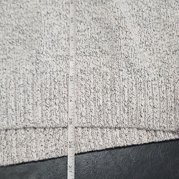Chaps Men's Grey mock neck knit sweater size XL preppy office career casual - Picture 8 of 11